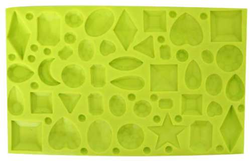 Assorted Gems Silicone Mould - Click Image to Close